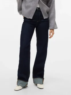 VMTESSA Hög Midja Vida Ben Jeans