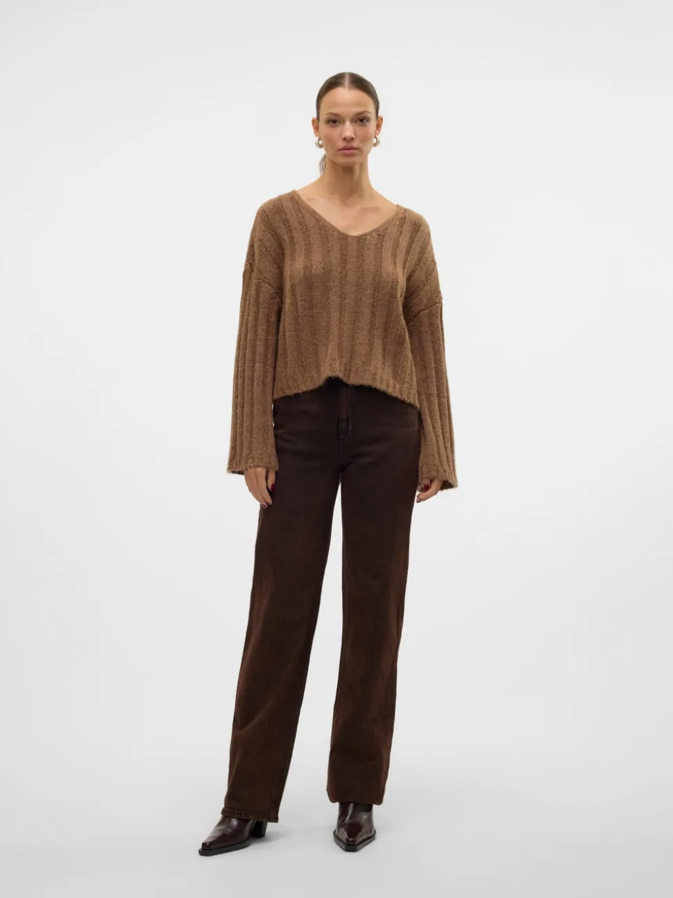 VMTESSA Hög Midja Vida Ben Jeans