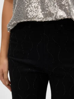 VMTESSA Hög Midja Vida Ben Jeans