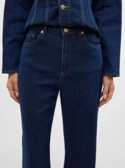 VMTESSA Hög Midja Vida Ben Jeans