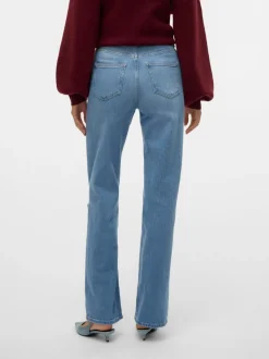 VMTESSA Hög Midja Vida Ben Jeans