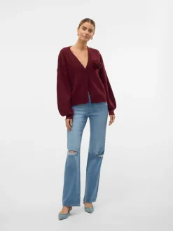 VMTESSA Hög Midja Vida Ben Jeans