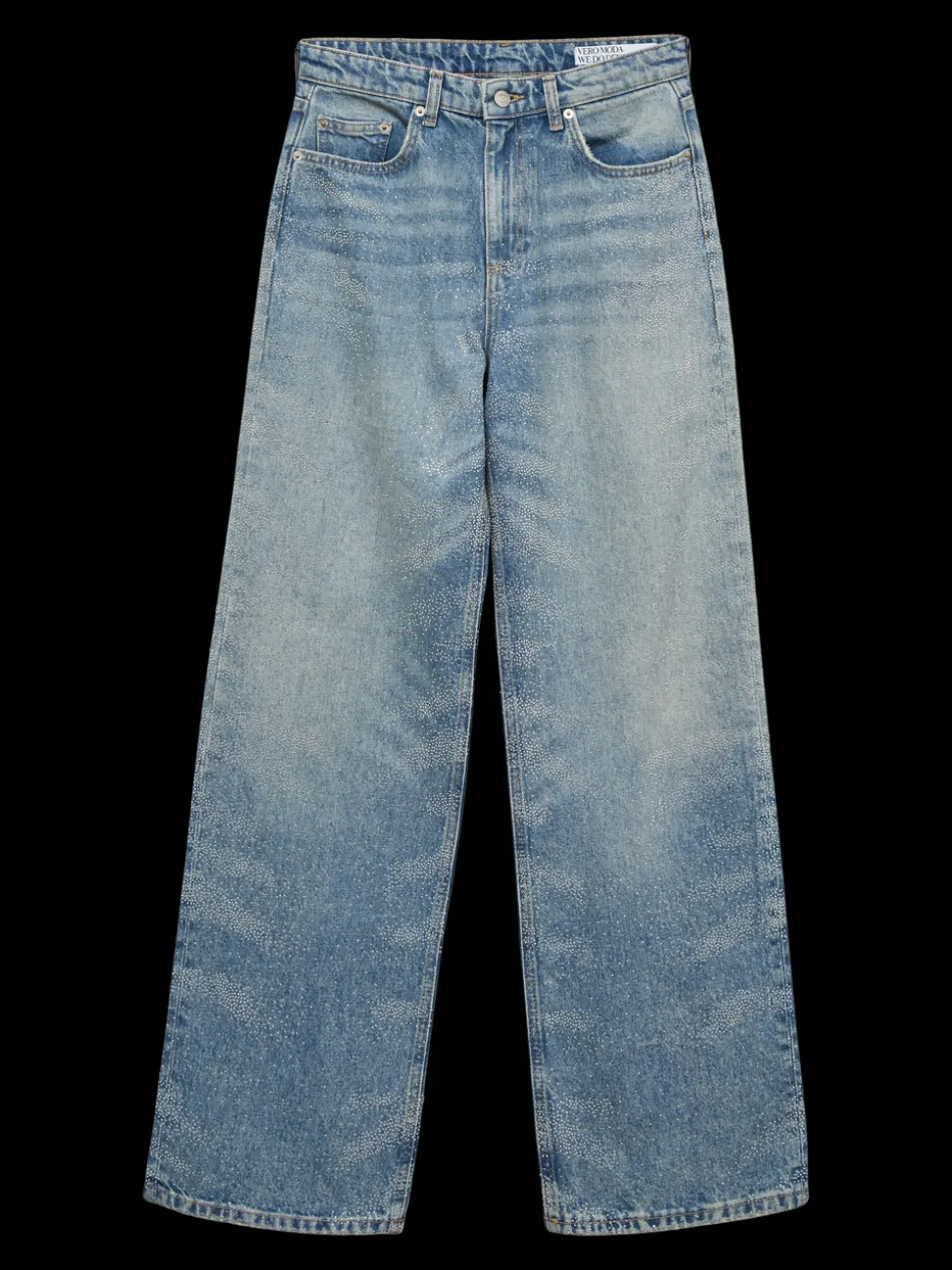 VMTESSA Hög Midja Vida Ben Jeans