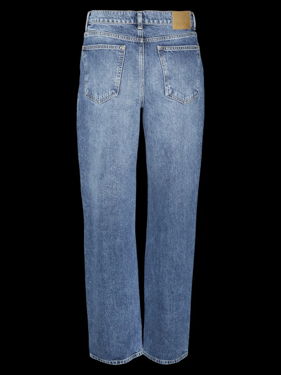 VMVALERIE Medelhög Midja Avslappnad Jeans