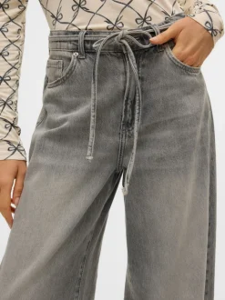 VMWIEN Medelhög Midja Vida Ben Jeans