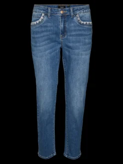 VMYOURS Medelhög Midja Avsmalnande Passform Jeans